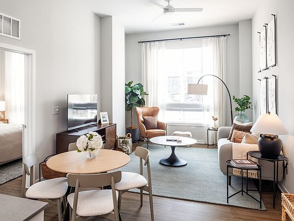 Design Collection I living room with hard surface flooring