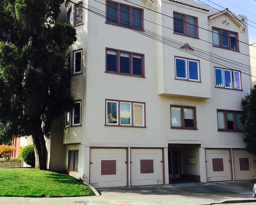 front of building. Unit is on lower right side.