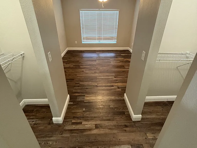 Master Bedroom with His/Hers walk in closets