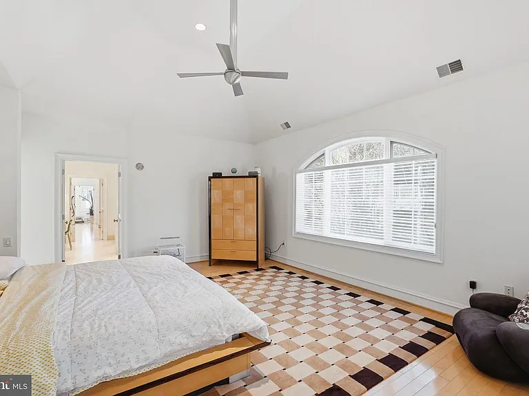 Bright and airy primary retreat.