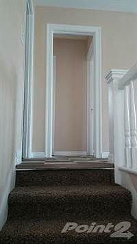 view from stairs