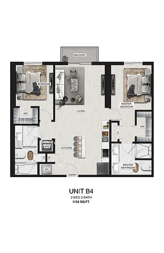 Floor plan B4