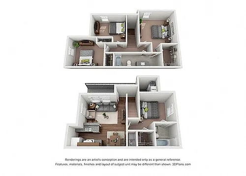 Floor plan Four Bedroom