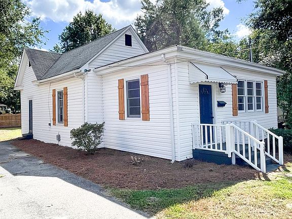 Driveway and Covered Front Porch