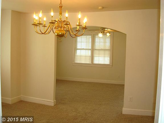 Dining Room with Chandellier