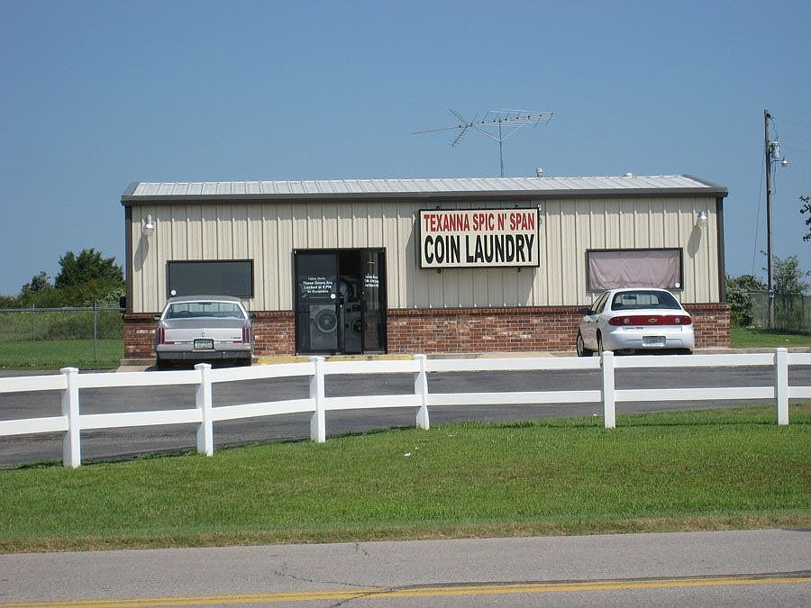Front of laundry