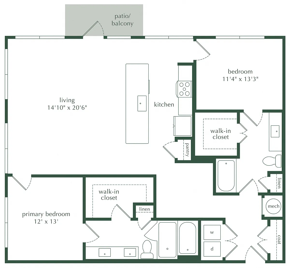 Floor plan B4