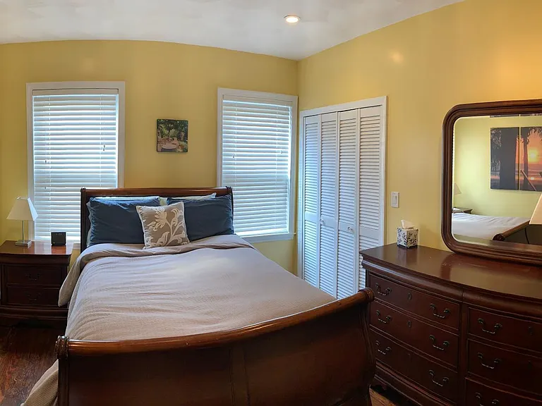 This is the bedroom currently offered