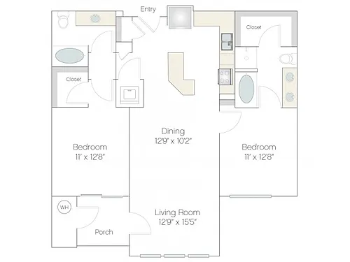 Floor plan B1.R
