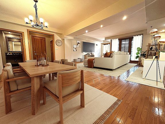 Gorgeous Penthouse w/ skylights throughout 
Dining - Living - French doors leading to balcony