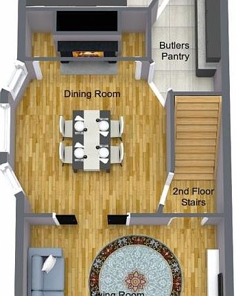3D Layout 1st Floor