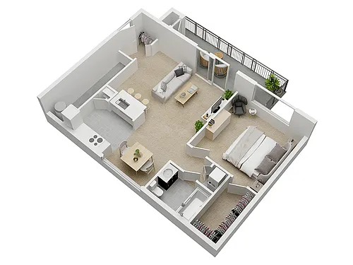 Floor plan The Sebastian