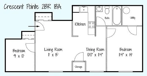 Floor plan Evergreen