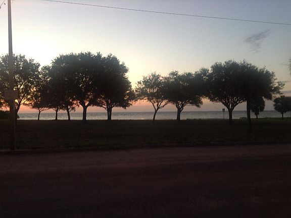 sunrise view of tampa Bay and lasisng Park