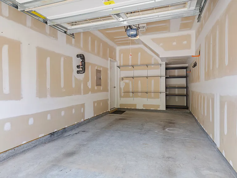 Attached Garage and Storage