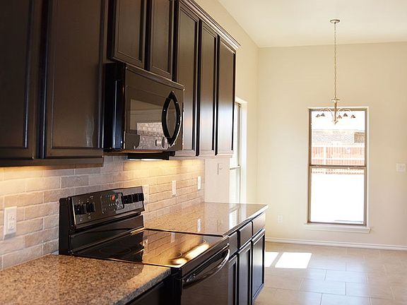 kitchen and dining area
