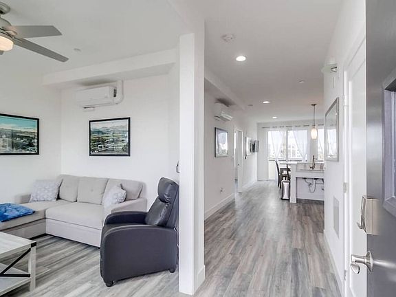 The Living Room and the sofa bed