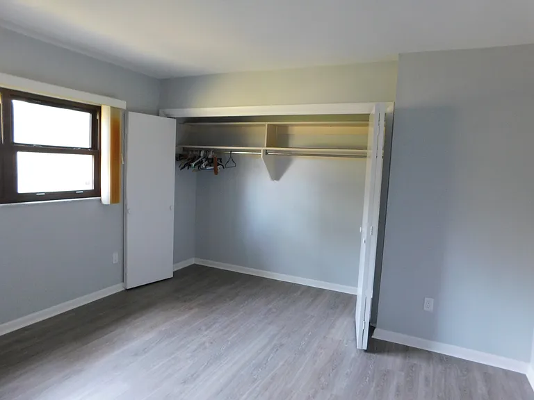Each bedroom has very large closets.