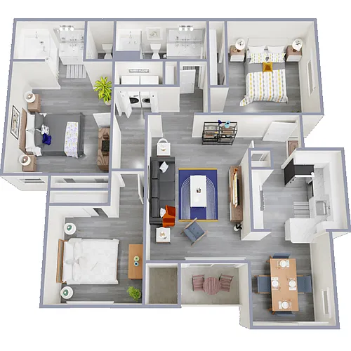 Floor plan C1