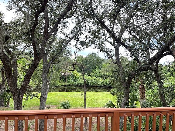 View from elevated deck