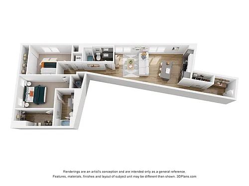 Floor plan Platform 2.8