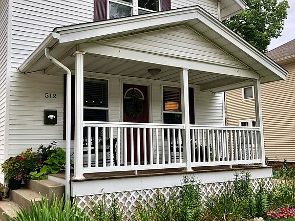 Front of the house (previous doors and mailbox)
