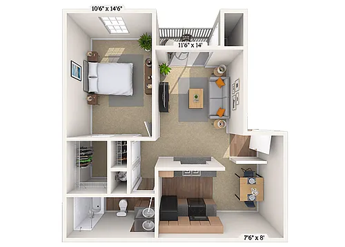 Floor plan Anderson