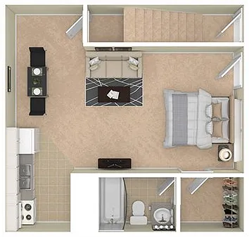 VairoVillage 0BD 1Bath 410sqft VairoVillage 0BD 1Bath 410sqft