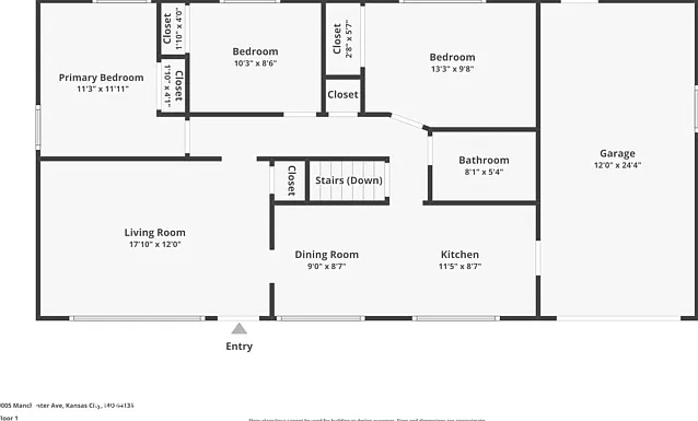 4 bed, 2.0 bath, 1469 sqft, $1,595 — Photo 3