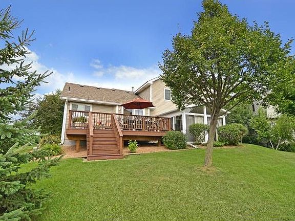 Backyard w/mature trees