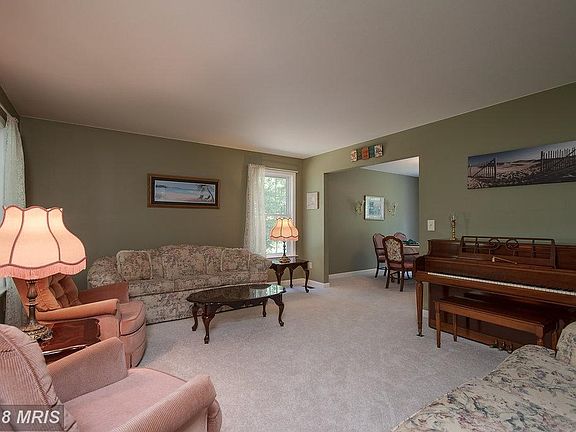 Family Room with all new carpet