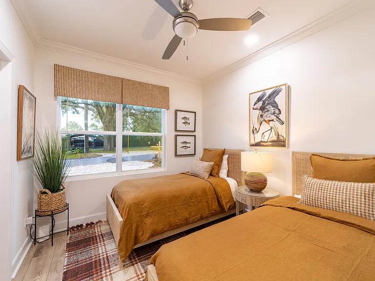 Example of cottage decorated. 316 Palm Street is being rented unfurnished.
