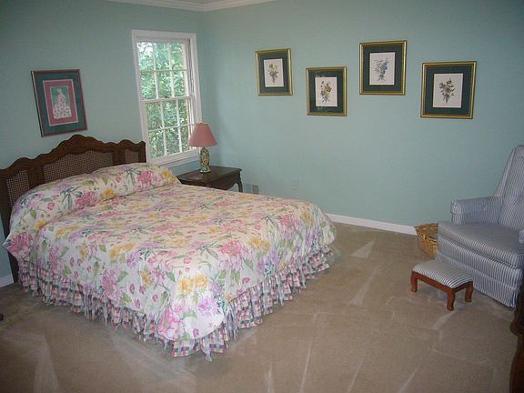 Guest suite bedroom on main level