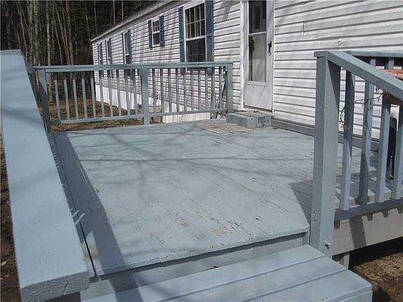 Large outside deck