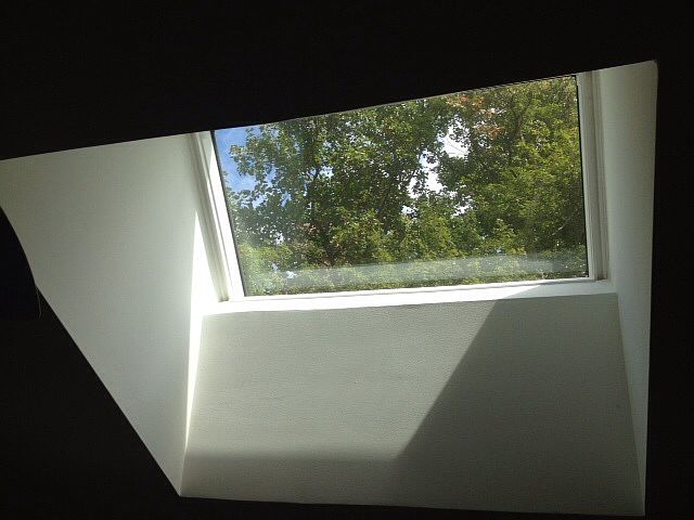 Sky light in kitchen