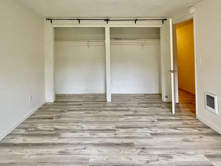 Bedroom 3 closets