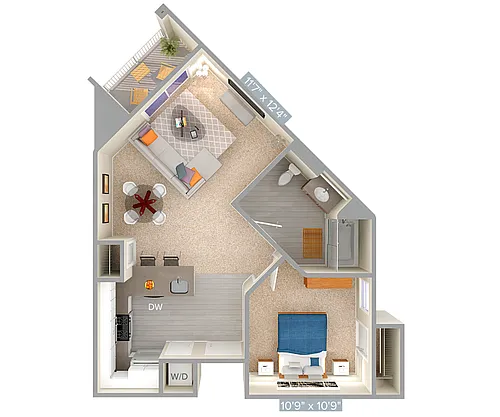 Floor plan S1-2-686sq