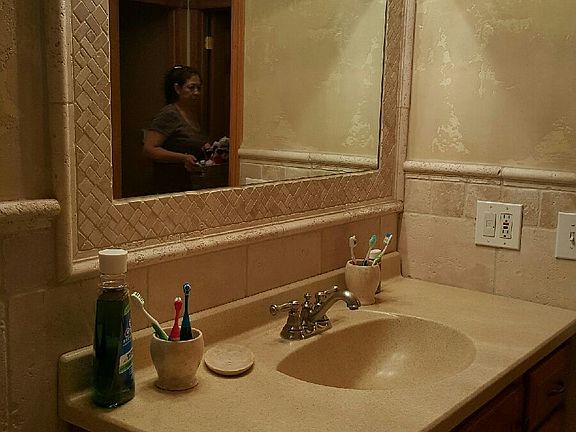 Hallway bathroom