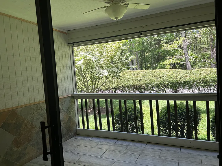 Screened porch