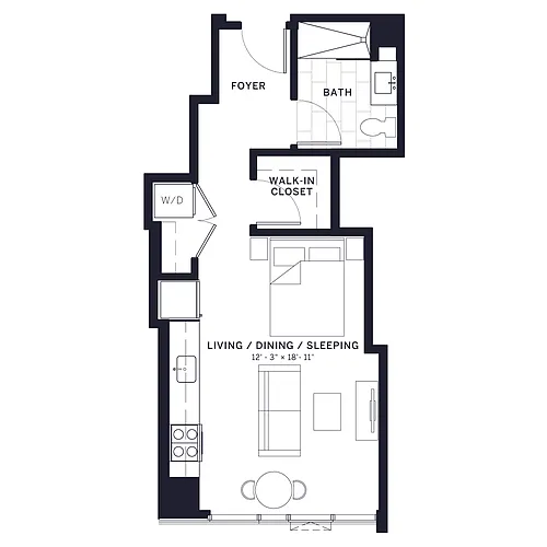 Floor plan Webster