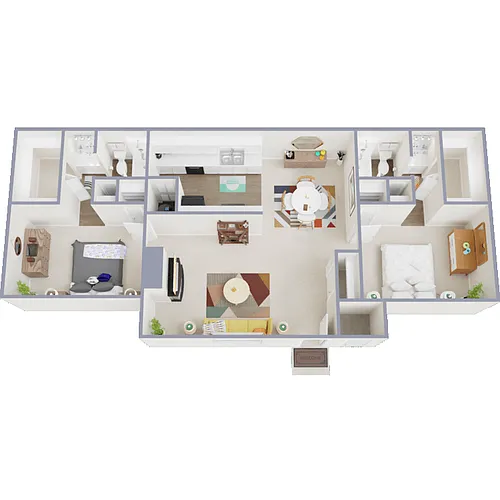 Floor plan B3