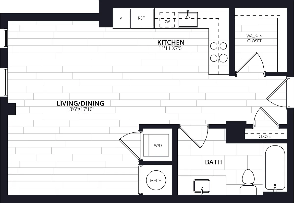 Floor plan Studio-S03