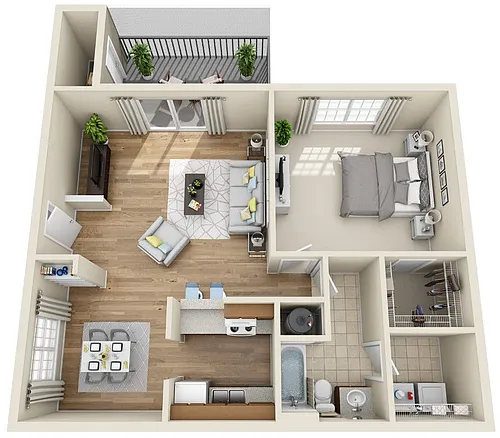 Floor plan Biscayne Platinum
