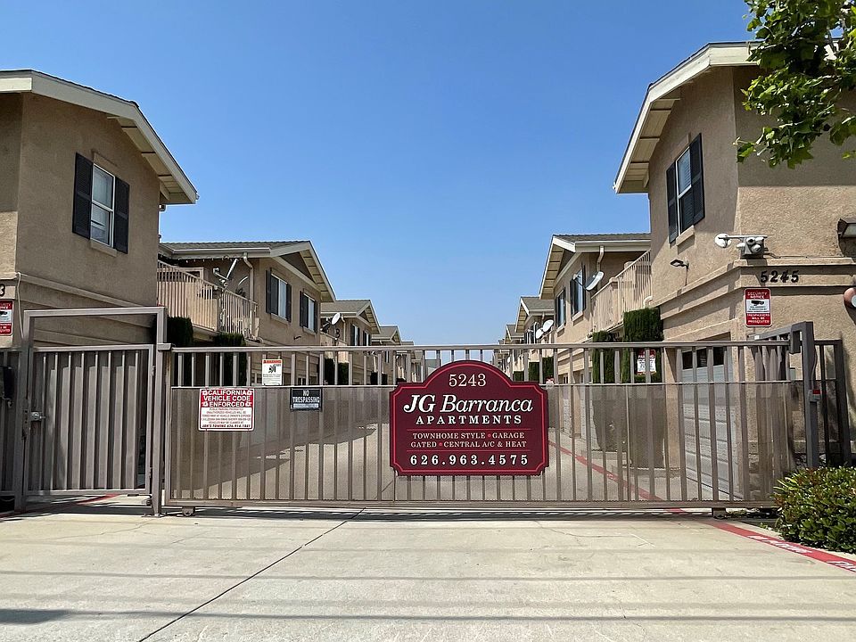 Gated entry to property.