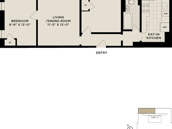 2nd image of 215 W 116th St #2EE