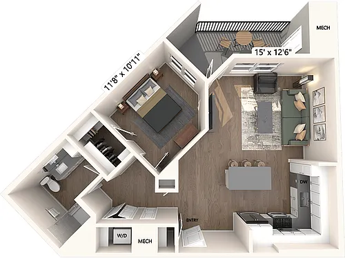 Floor plan AM12b-Upgrade