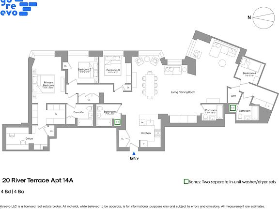 2nd image of 20 River Ter APT 14A