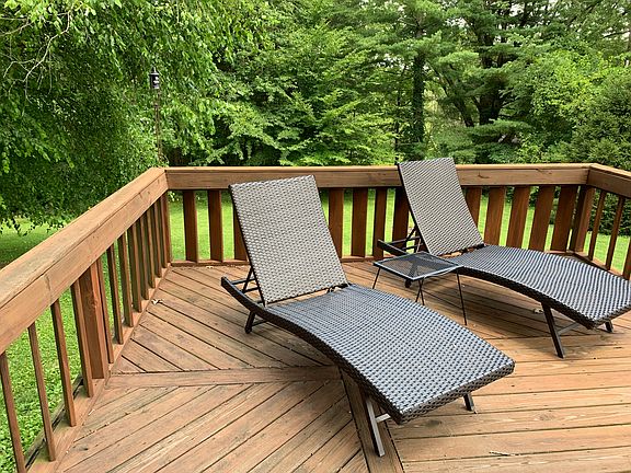 Peaceful lounging area