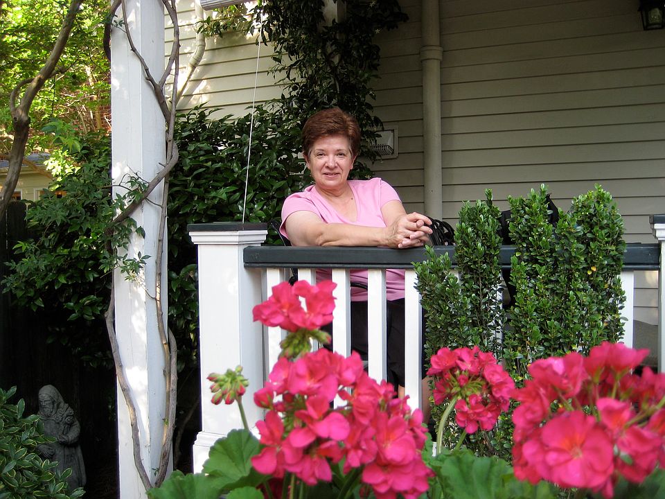 back porch & pergola