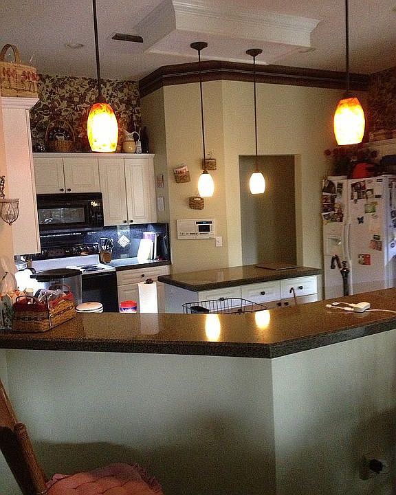 updated kitchen lightining
